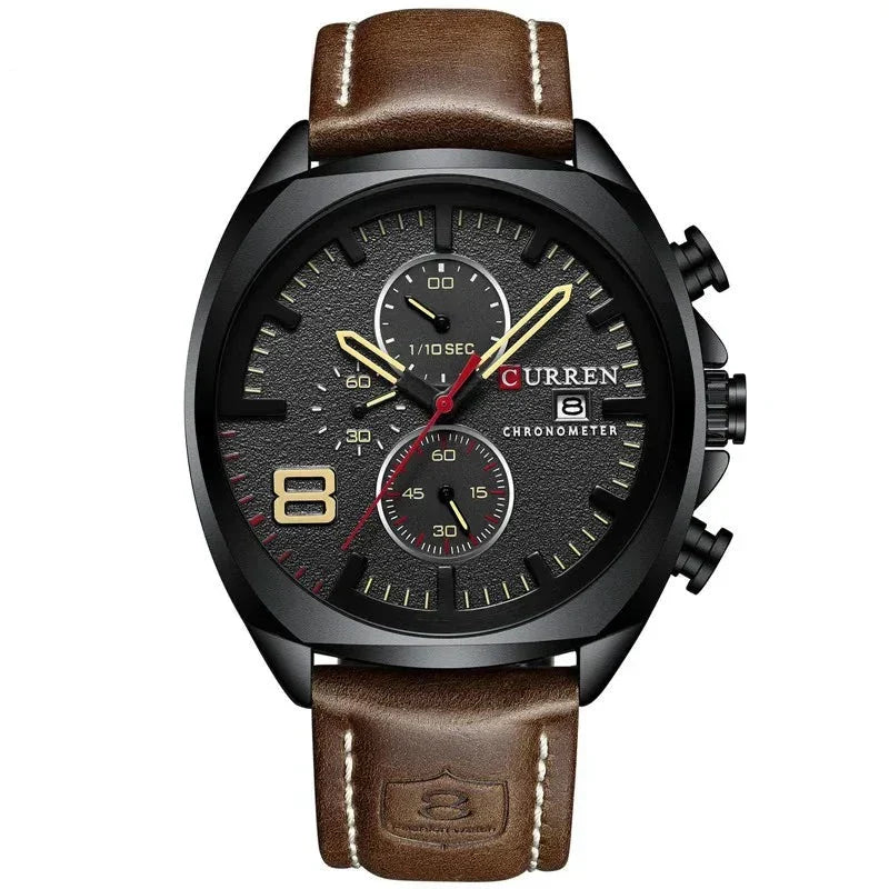Montre Chronographe Sportive Militaire Étanche