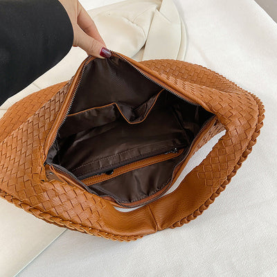 Maria | Sac tressé en cuir vegan