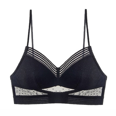 Soutien-gorge femme – Dos nu – Coupe fine sans coutures – Détails en mesh respirant