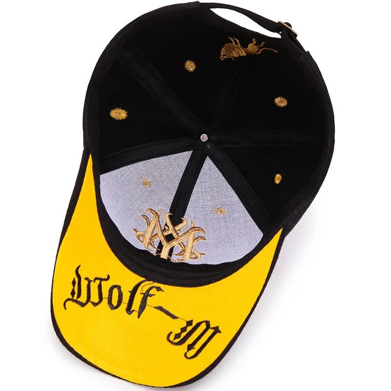 Casquette brodée Totem du Loup