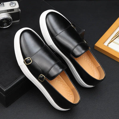 Mocassins en cuir Giovanni Bellini