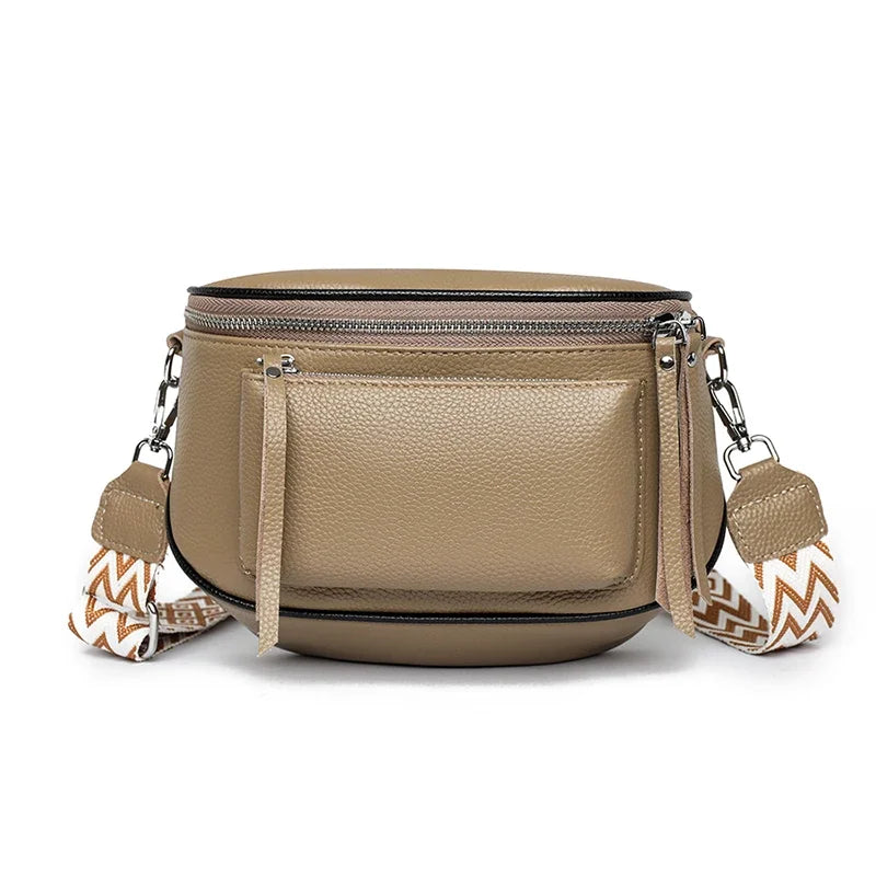 Elsie | Sac à épaule en cuir raffinée