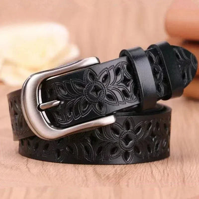 MICHELA™ | CEINTURE EN CUIR FEMME (115 CM)
