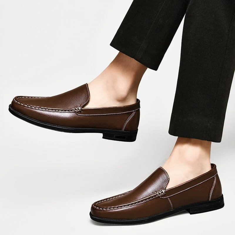 Mocassins en cuir véritable Verona