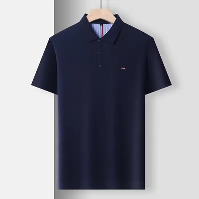 Polo décontracté brodé hommes