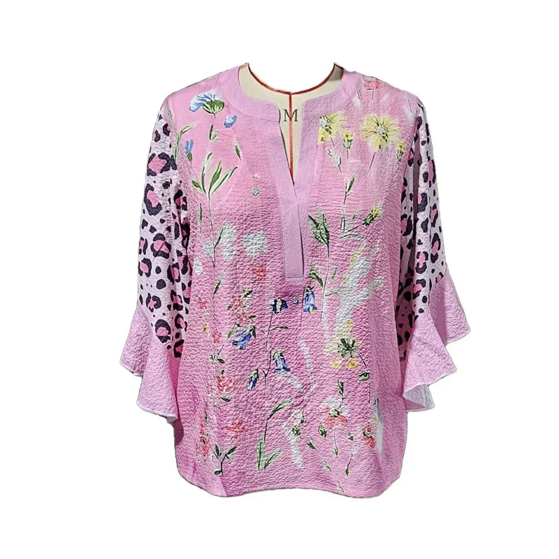 Blouse d'été "Fête au jardin" – Intemporelle & chic