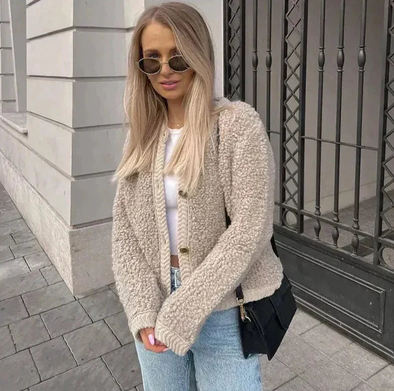 Léane - Cardigan femme élégant