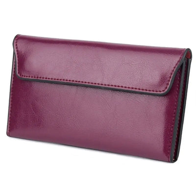 CHARLOTTE™ | GRAND PORTEFEUILLE FEMME EN SIMILI CUIR LUXE