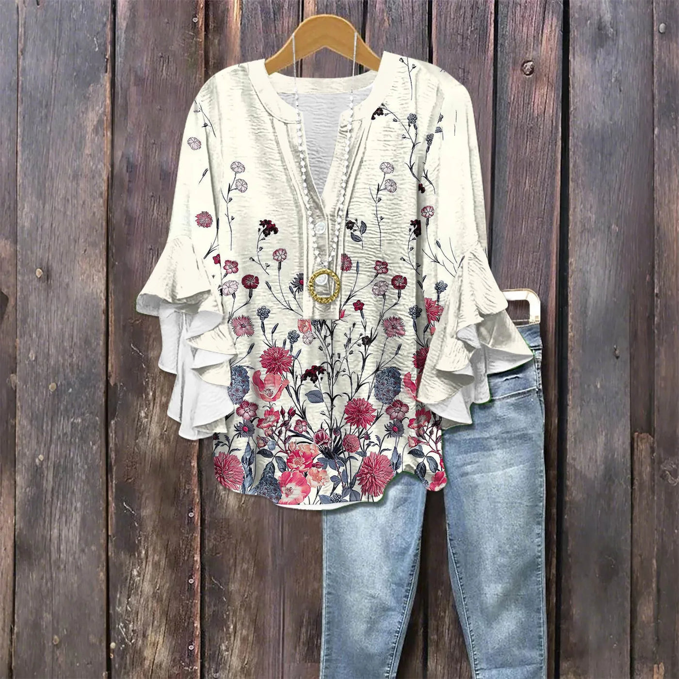 Blouse d'été "Marché" – Élégante & légère