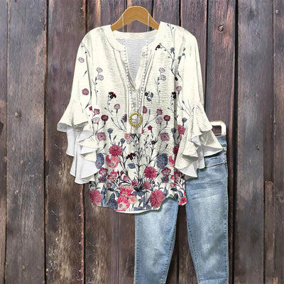 Blouse d'été "Marché" – Élégante & légère