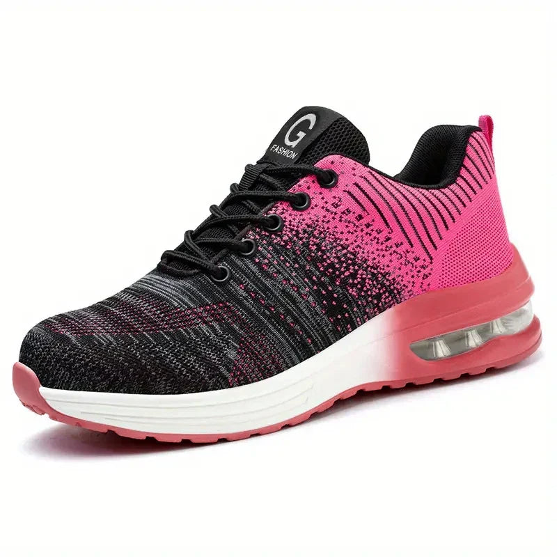 Chaussures de sécurité unisexes avec embout en acier - Chaussures de travail anti-perforation