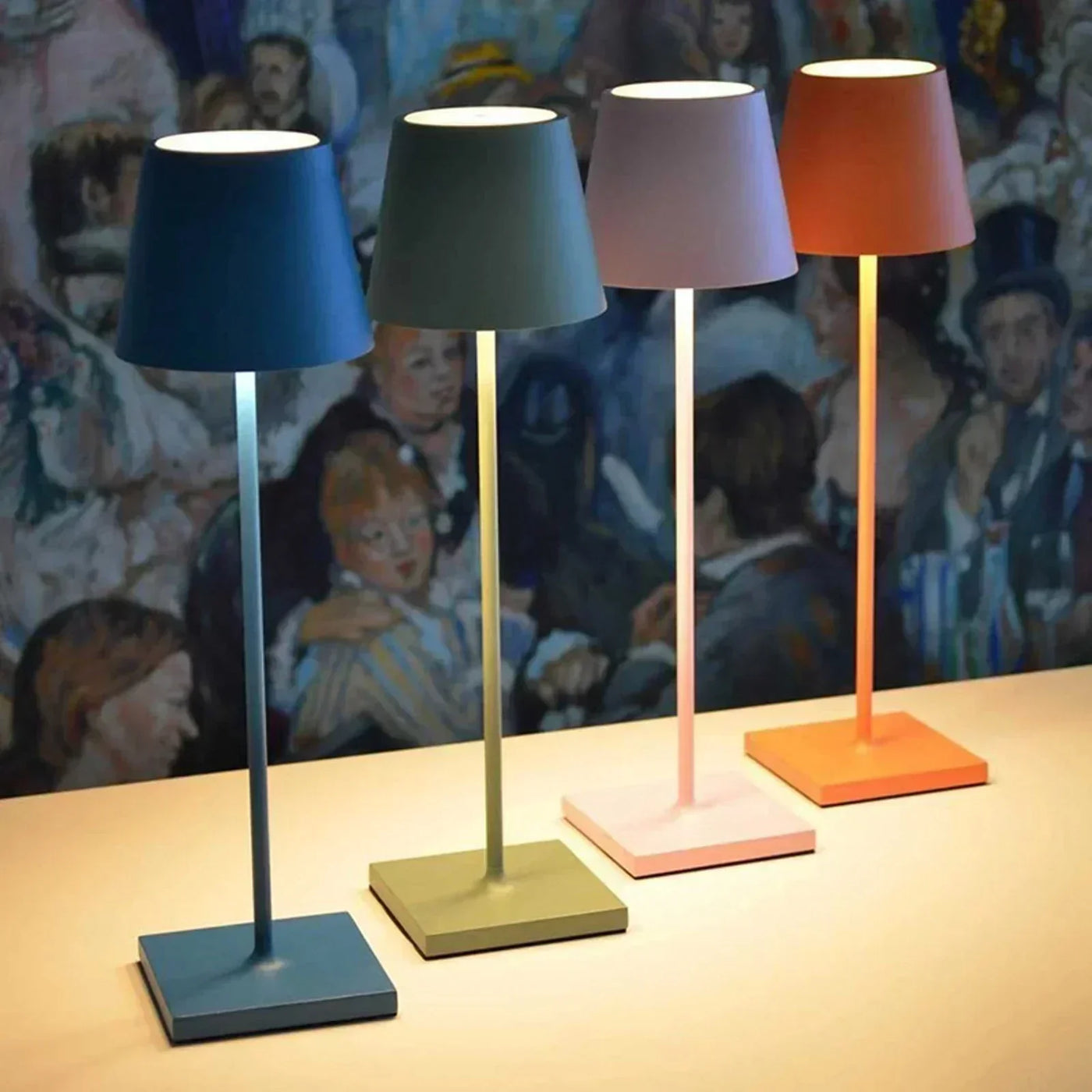 Lampe LED tactile portable