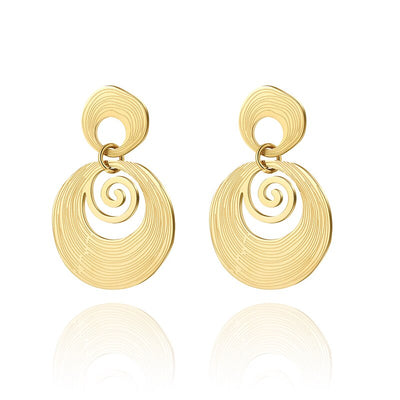 Bea - Boucles d'oreilles élégantes en acier inoxydable 316L de haute qualité pour femmes