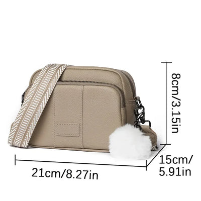 Sac à épaule en cuir fin Maeve