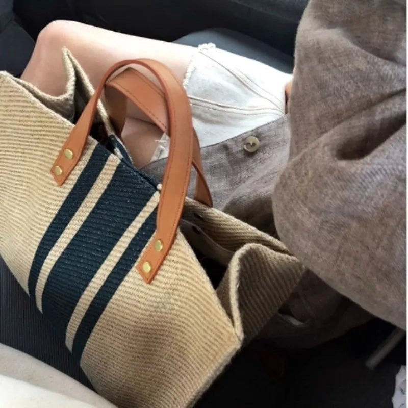 Mélina sac fourre-tout en paille