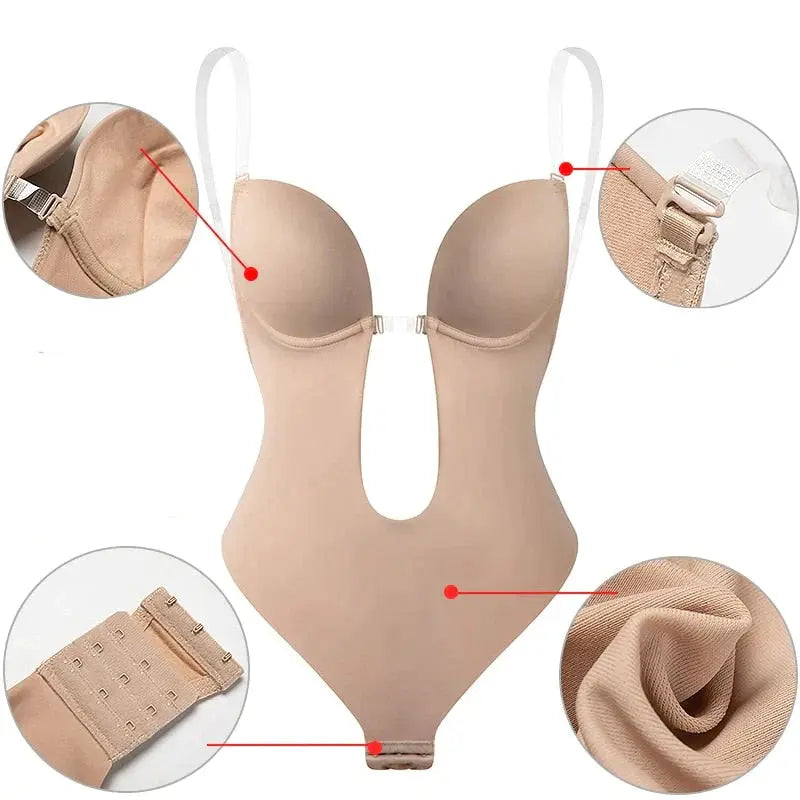 Elle's - Body moulant invisible
