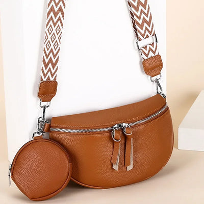 Hayley | Sac à bandoulière en cuir raffiné