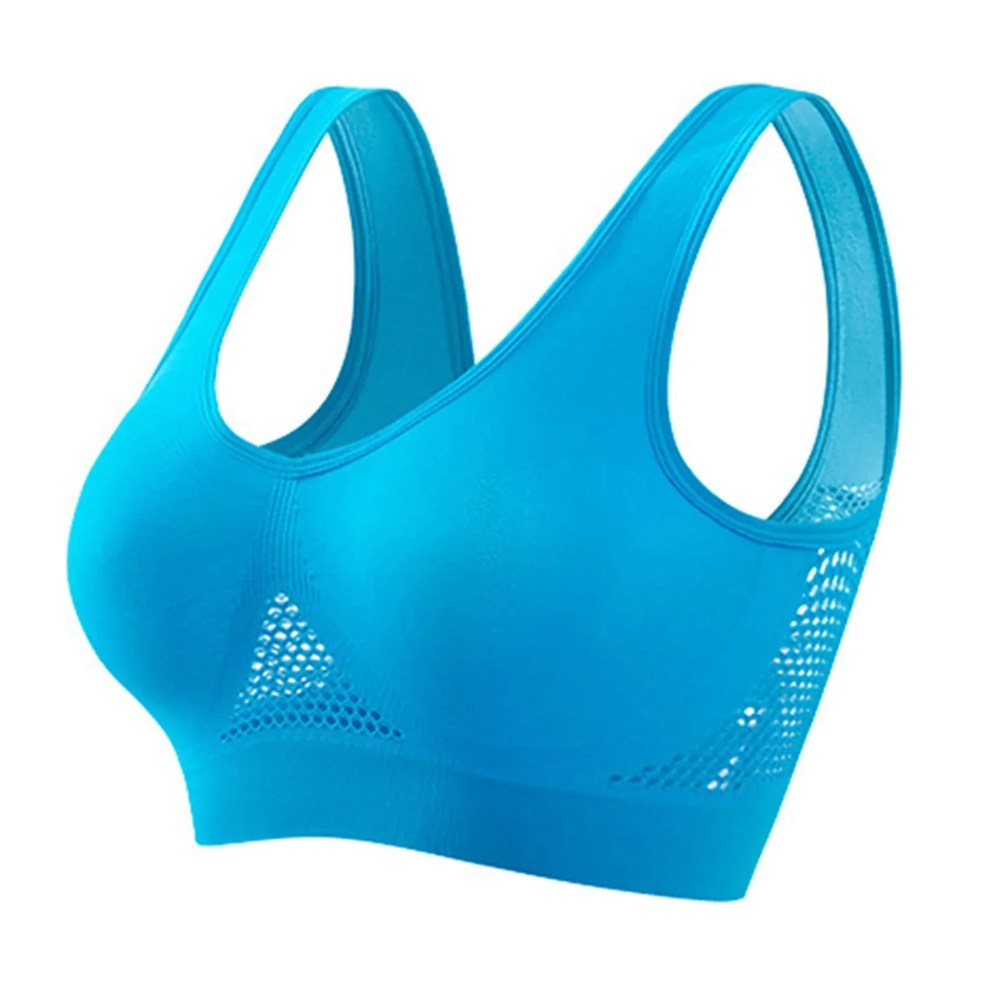 Brassière de sport femme – Maintien élevé – Dos nageur – Tissu respirant extensible