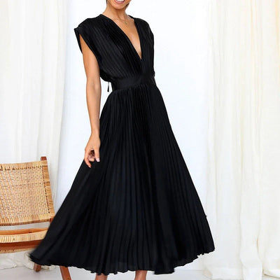 ROBE LONGUE PLISSÉE