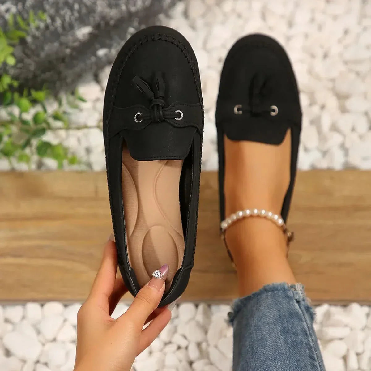 Morgane™| Fateema Mocassins Confort