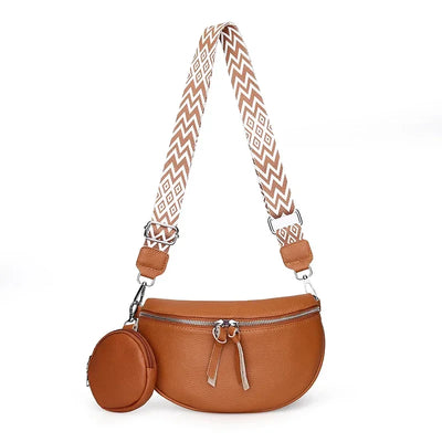 Hayley | Sac à bandoulière en cuir raffiné