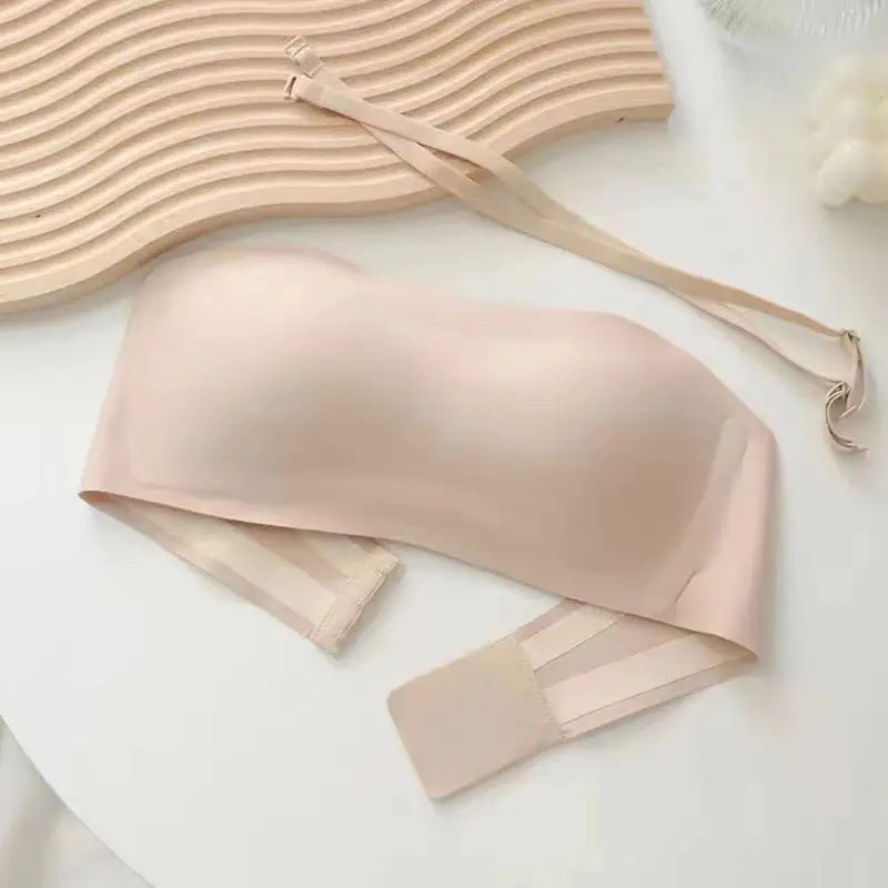 Soutien-gorge bandeau femme – Maintien sans armature – Tissu respirant sans couture