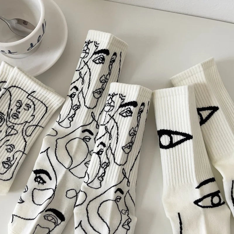 Chaussettes abstraites