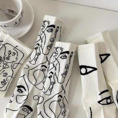 Chaussettes abstraites
