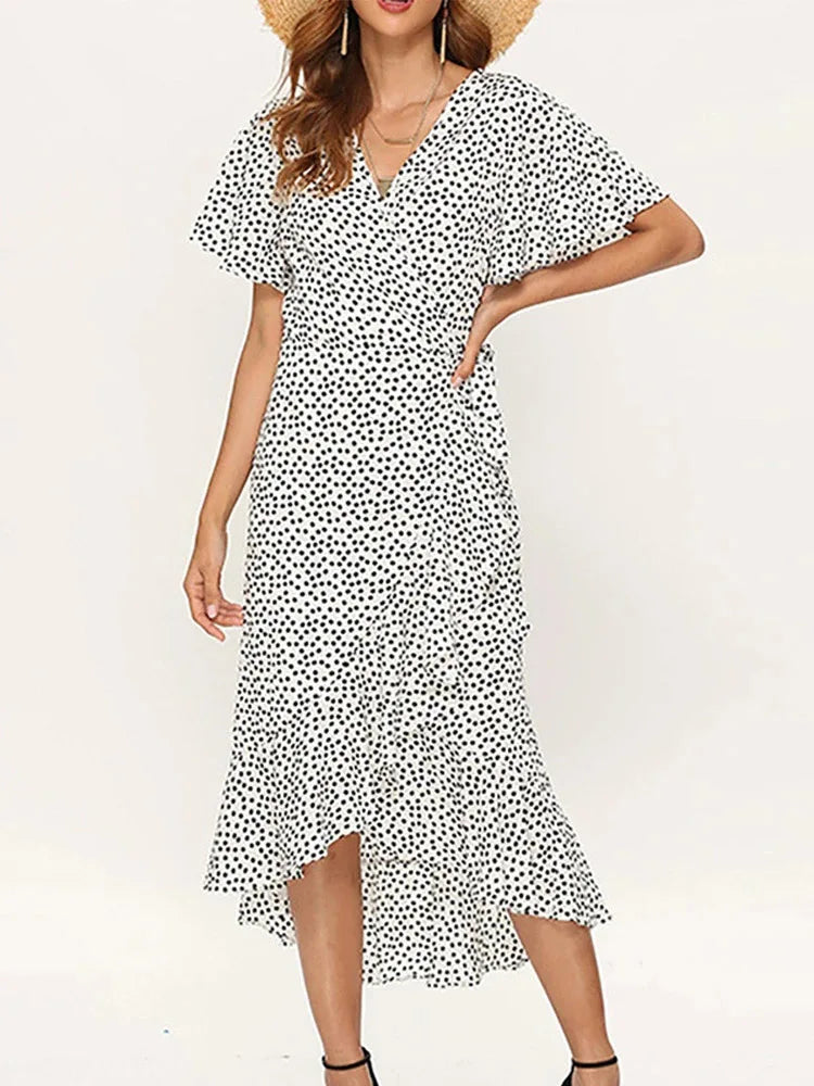 Robe Longue Fleurie Femme Mariffon Été