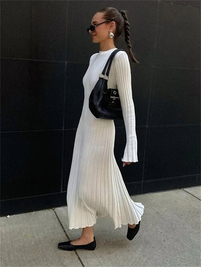 Sophie™ - Robe maxi tricotée élégante