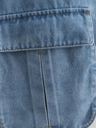 Veste en jeans cargo