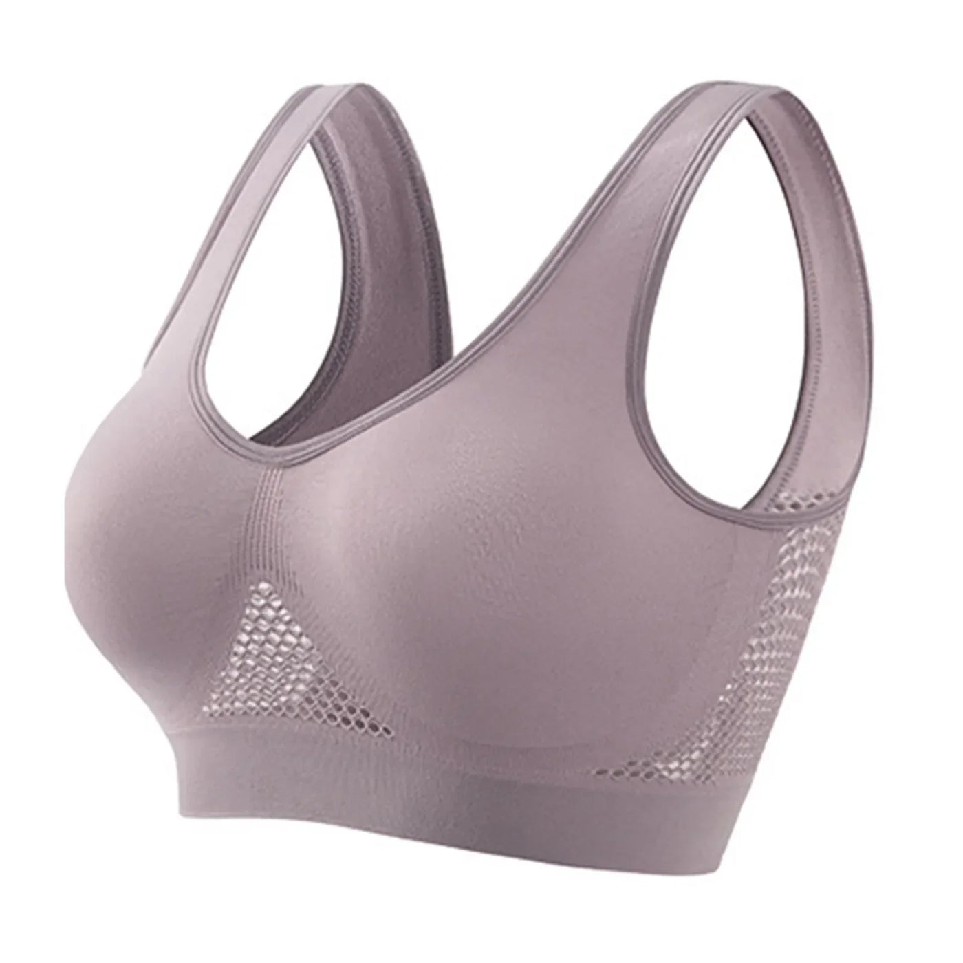 Brassière de sport femme – Maintien élevé – Dos nageur – Tissu respirant extensible
