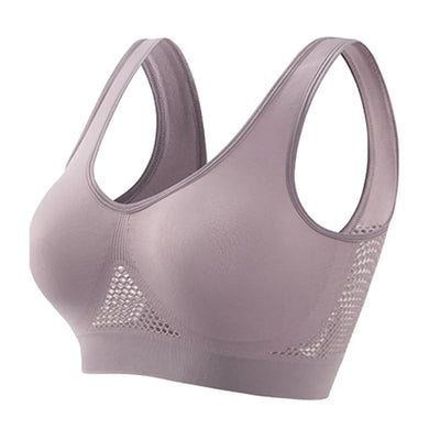 Brassière de sport femme – Maintien élevé – Dos nageur – Tissu respirant extensible