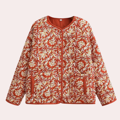 Odille - Veste Fleurs pour femme