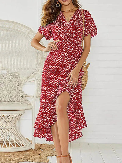 Robe Longue Fleurie Femme Mariffon Été