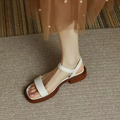 Morgane™| Sandales en cuir confortables