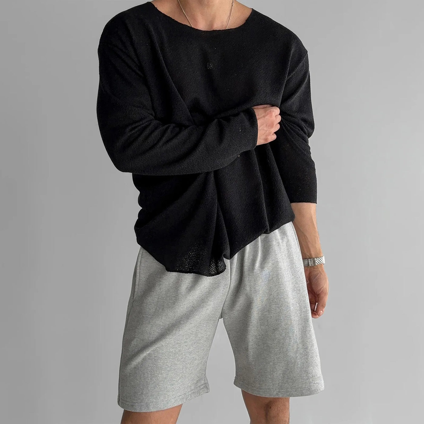 CloudComfort | T-shirt en tricot creux