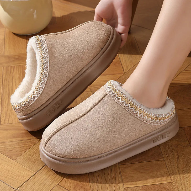 Charlotte| Chaussons à doublure chaude