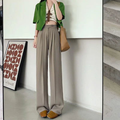 Pauline – Pantalon large en lin