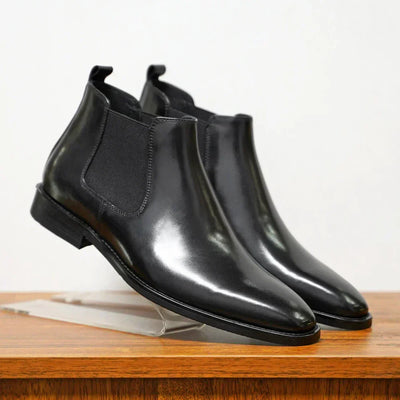 Bottes en Cuir Véritable Ergonomiques