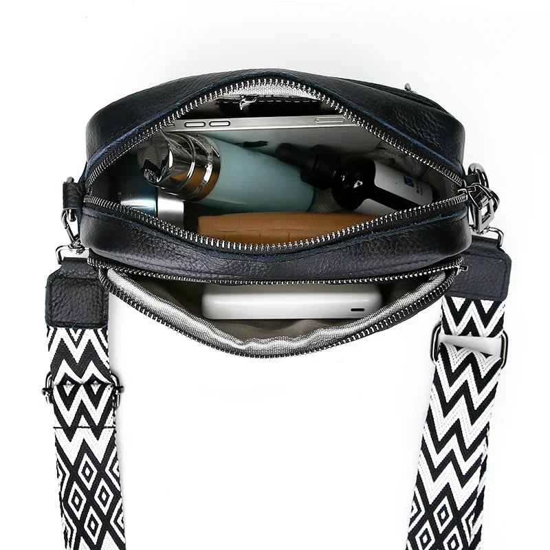 Belle | Sac à bandoulière en cuir raffiné