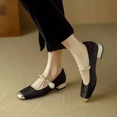 Morgane™ | Éclat botanique ballerine élégante