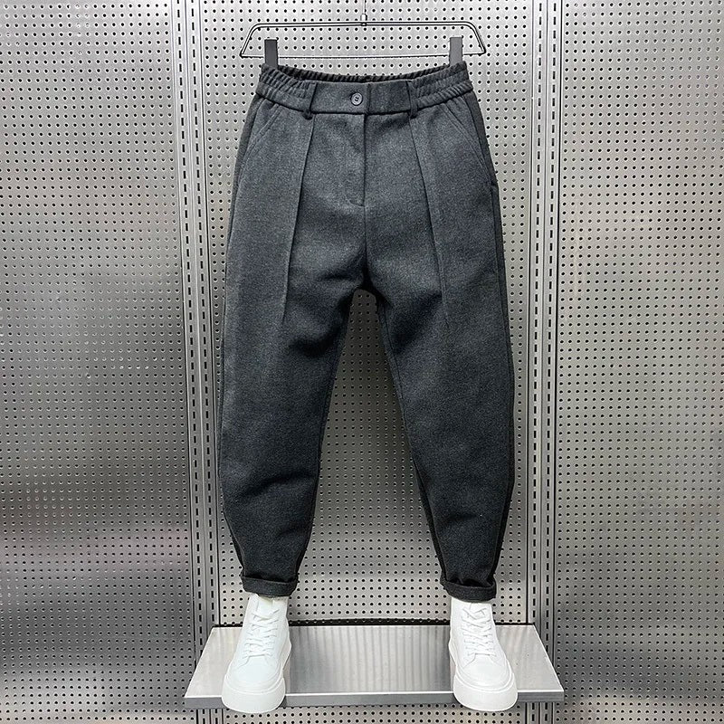 Pantalon chiné élégant