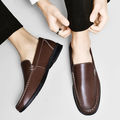 Mocassins en cuir véritable Verona