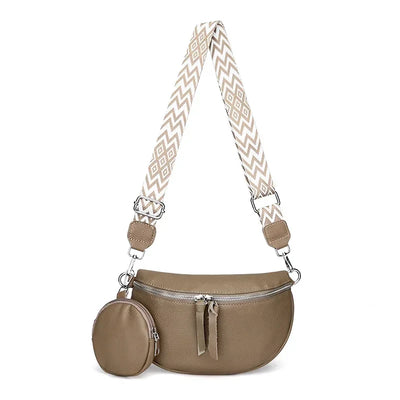Hayley | Sac à bandoulière en cuir raffiné