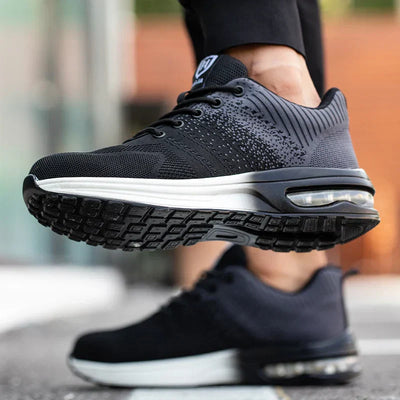 Chaussures de sécurité unisexes avec embout en acier - Chaussures de travail anti-perforation