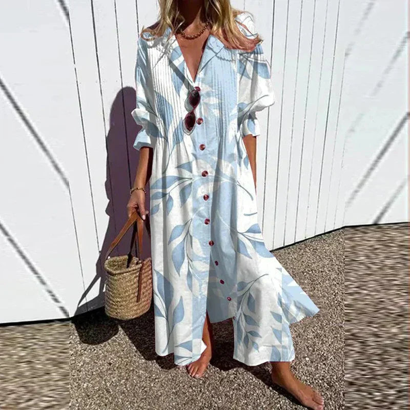 Margaux | Robe d'été boheme pour femme | Maxi