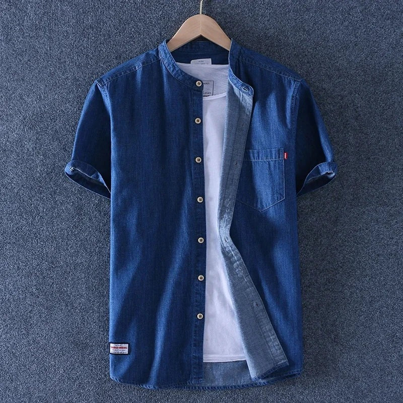 Chemise fluide en denim