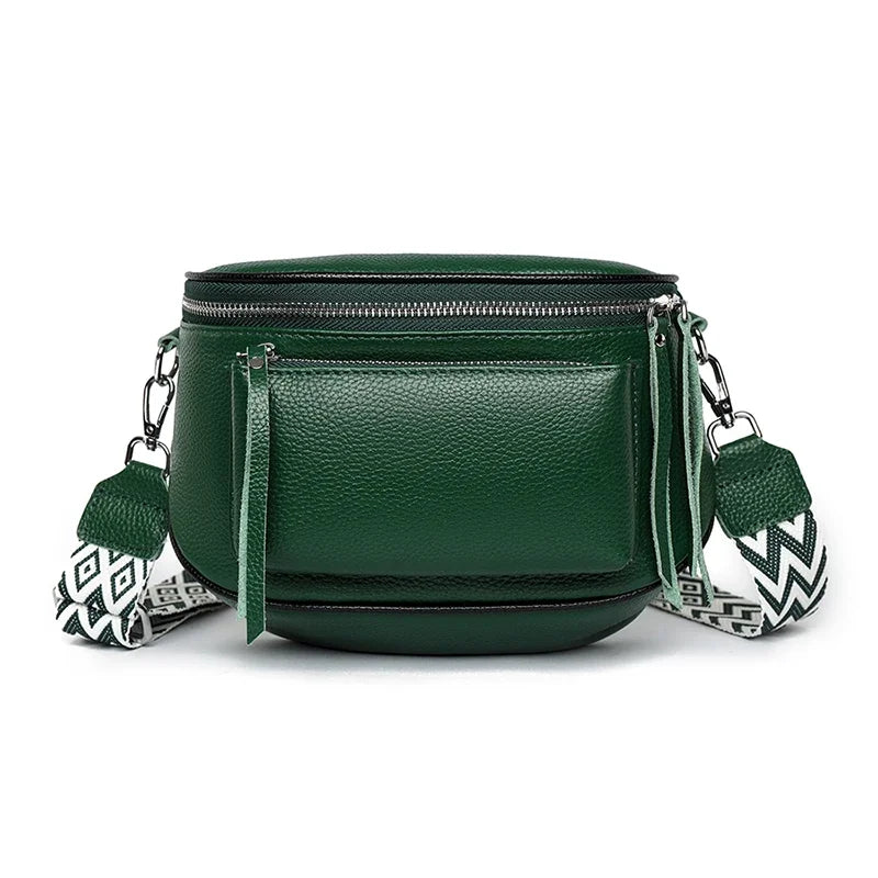 Elsie | Sac à épaule en cuir raffinée