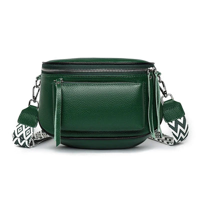 Elsie | Sac à épaule en cuir raffinée
